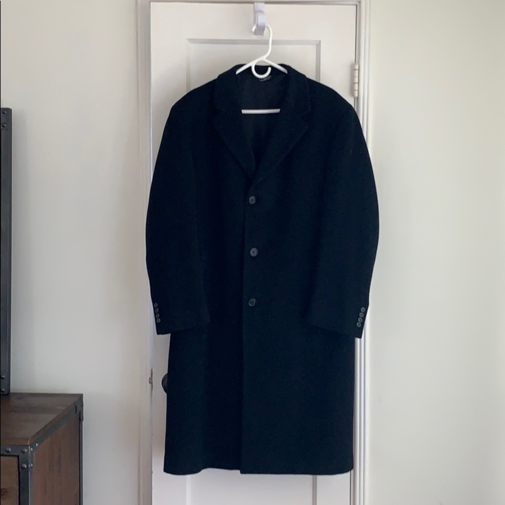 Jos. A Bank wool pea coat full length